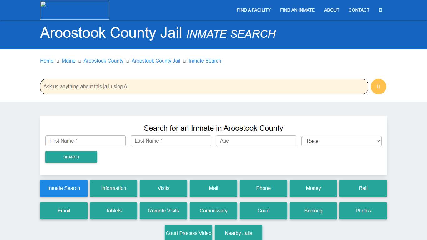 Aroostook County Inmate Search & Roster Find Inmates ME